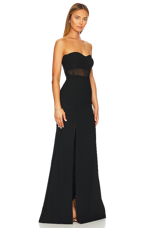 view 2 of 3 Annalie Gown in Black