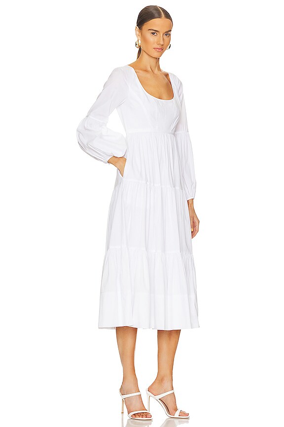 view 2 of 3 ROBE HILLARY in White