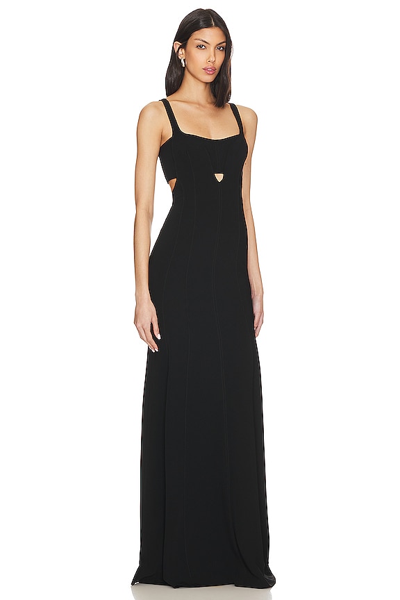 view 2 of 3 VESTIDO LILIANE in Black