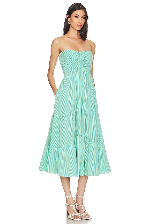 view 2 of 4 ROBE MAURICE in Cyan & Lima Bean