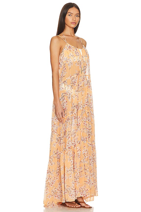 view 2 of 3 Trailing Orchid Alina Coverup in Peach Quartz