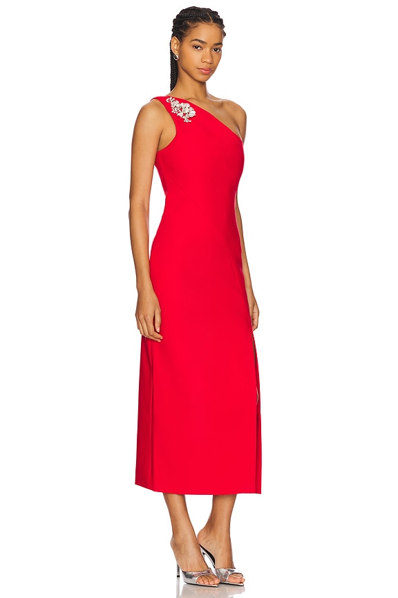 view 2 of 4 Enya Dress in Scarlet