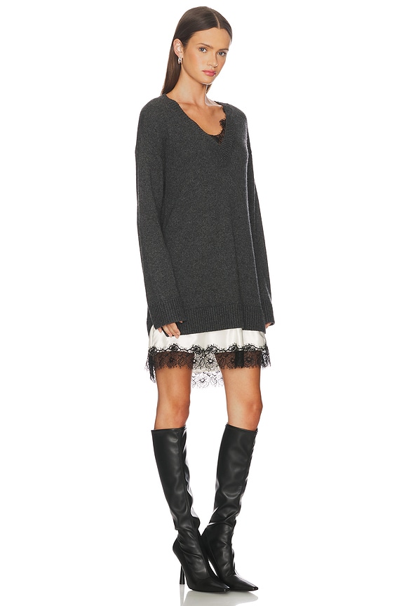 view 2 of 4 Simona Dress in Charcoal