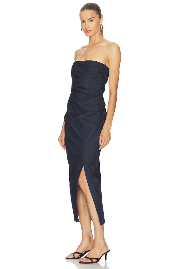 view 2 of 3 Denim Adira Dress in Indigo