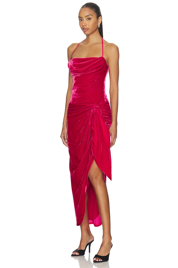 view 2 of 3 VESTIDO NOAH in Raspberry Rose