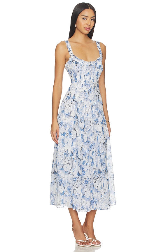view 2 of 3 ROBE MARMO in Navy Multi