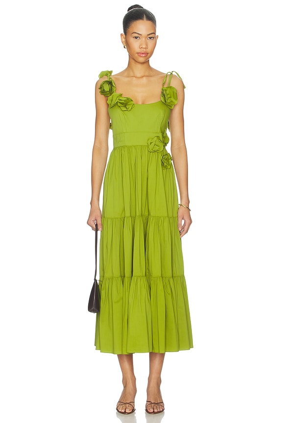view 1 of 5 ROBE KAEL in Dark Lime