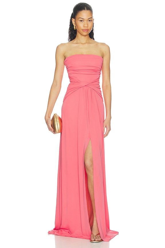 view 1 of 3 Olena Gown in Sunset Blush
