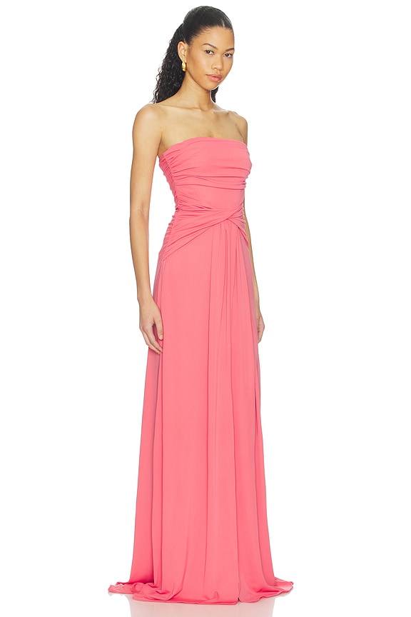 view 2 of 3 Olena Gown in Sunset Blush