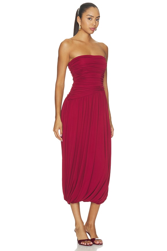 view 2 of 3 Rosine Dress in Berrywine