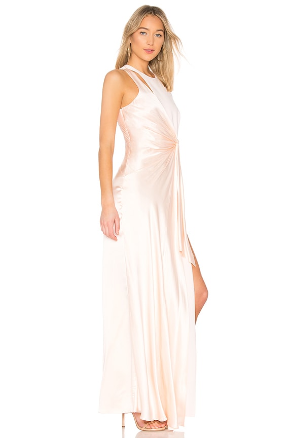 view 2 of 3 ROBE DE SOIRÉE CLEMENCE in Pearl Blush