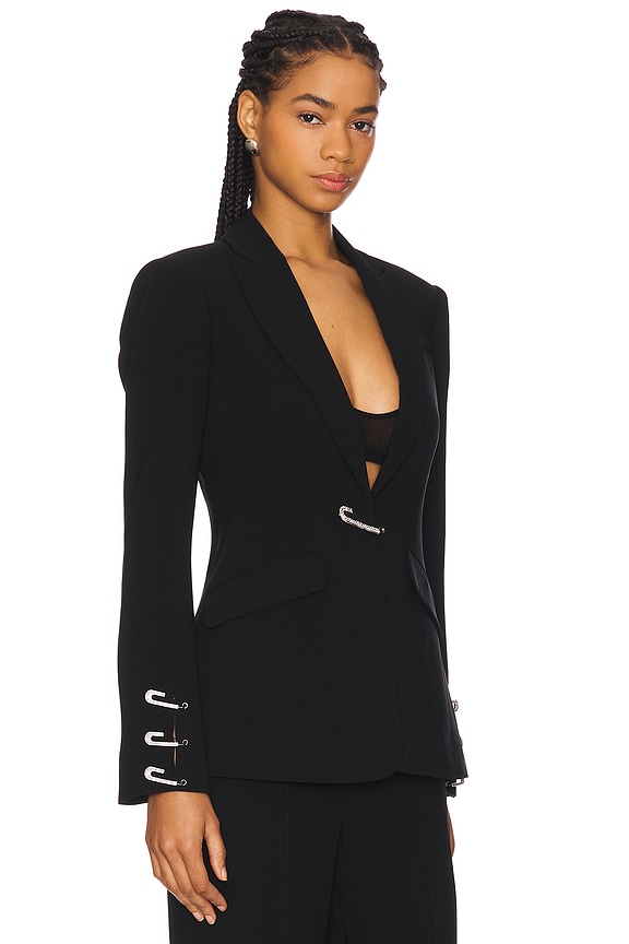 view 2 of 5 Rhinestone Pin Cheyenne Blazer in Black