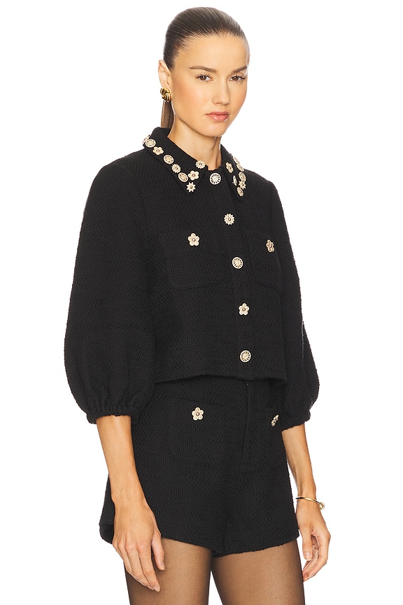 view 2 of 5 BLOUSON ANSEY in Black