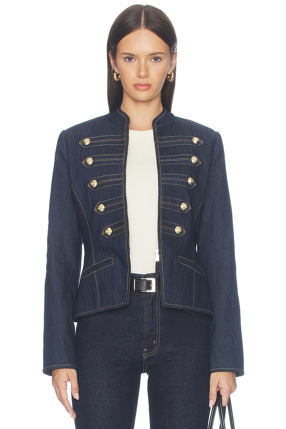 view 2 of 6 Abbot Jacket in Indigo