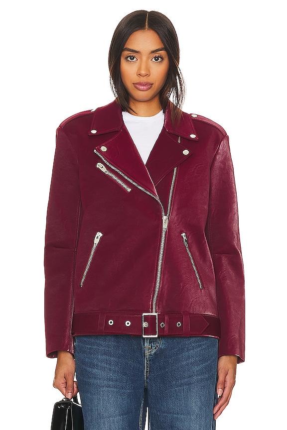 view 2 of 5 BLOUSON BRICE in Oxblood