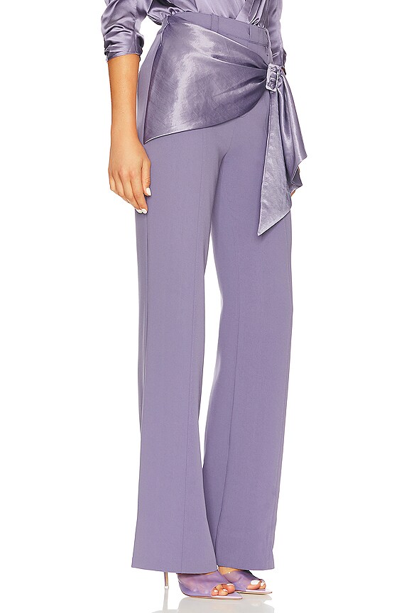 view 2 of 5 PANTALON KENT in Lilac Grey