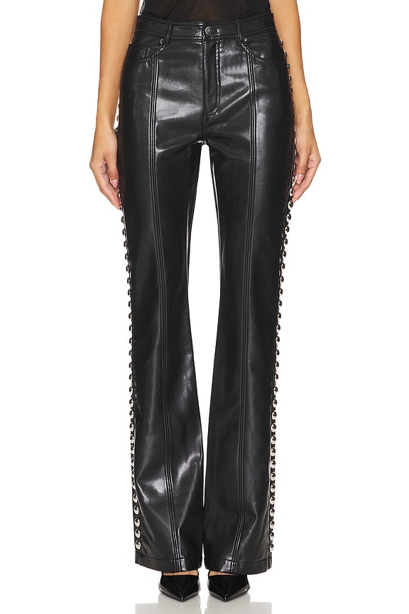 view 2 of 7 Studded Shailene Pant in Black