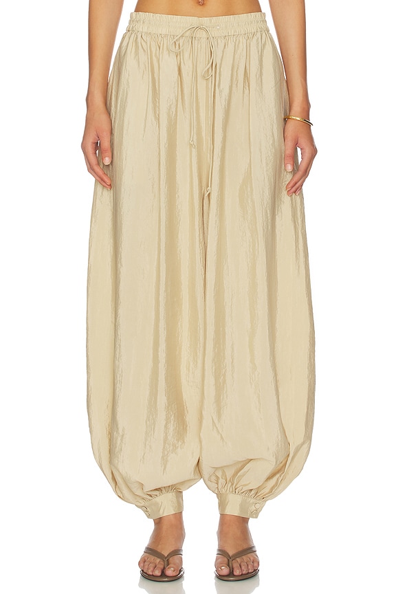 view 1 of 6 Tumbled Woven Verne Pant in Khaki