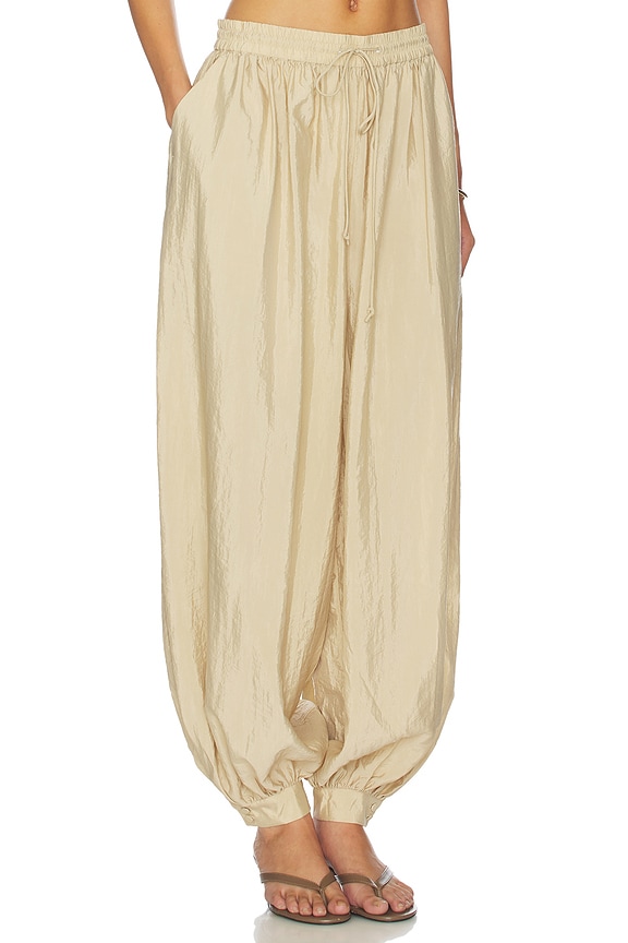 view 2 of 6 Tumbled Woven Verne Pant in Khaki