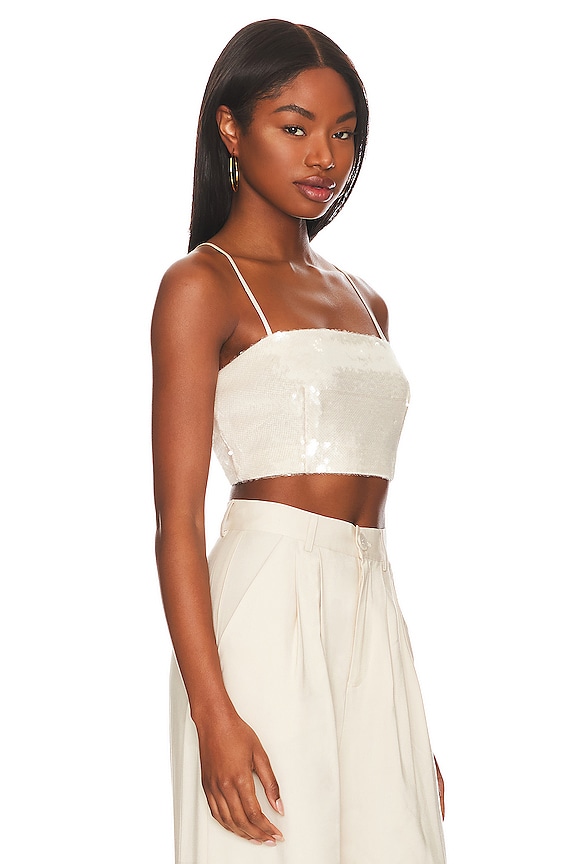 view 2 of 5 Nikki Top in Alabaster