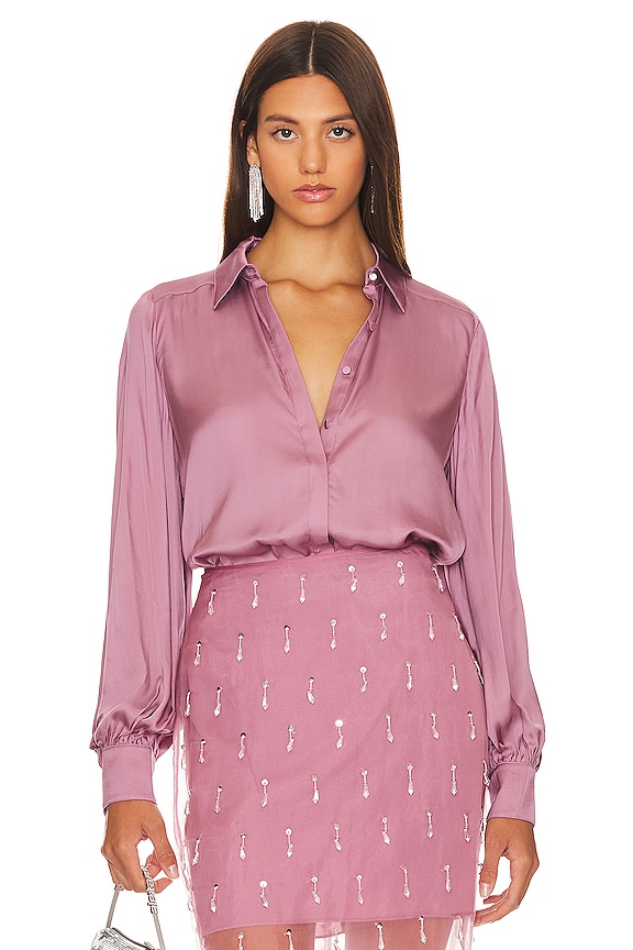 Cinq a Sept Kandice Top in Faded Violet | REVOLVE