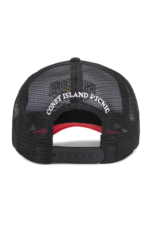 view 2 of 2 Fruit Bowl Trucker Hat in Black