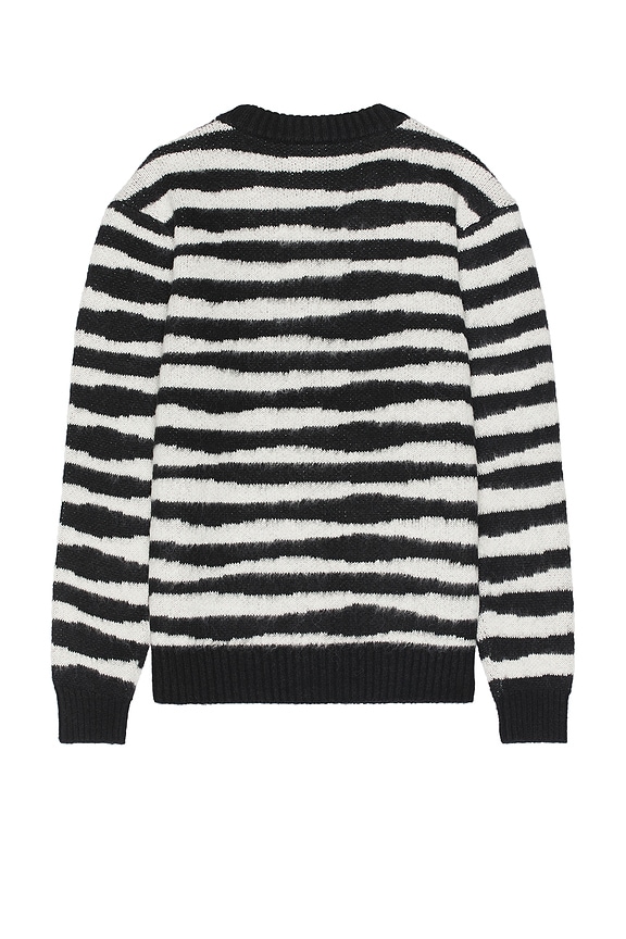 view 2 of 3 CÁRDIGAN in Caviar & White