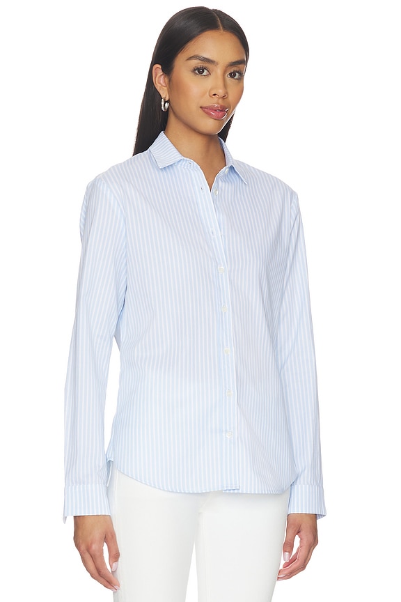 view 2 of 4 The Classic Shirt in Coastal Stripe