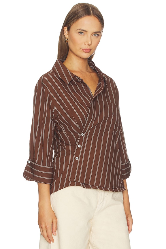 view 2 of 6 The Overshirt in Banbury Stripe