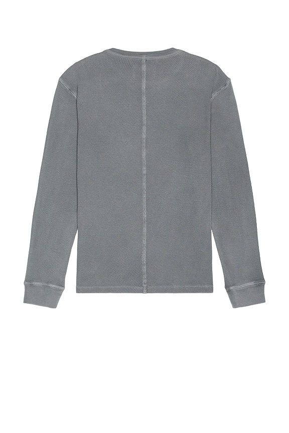 view 2 of 4 Waffle Crewneck Sweater in Grey