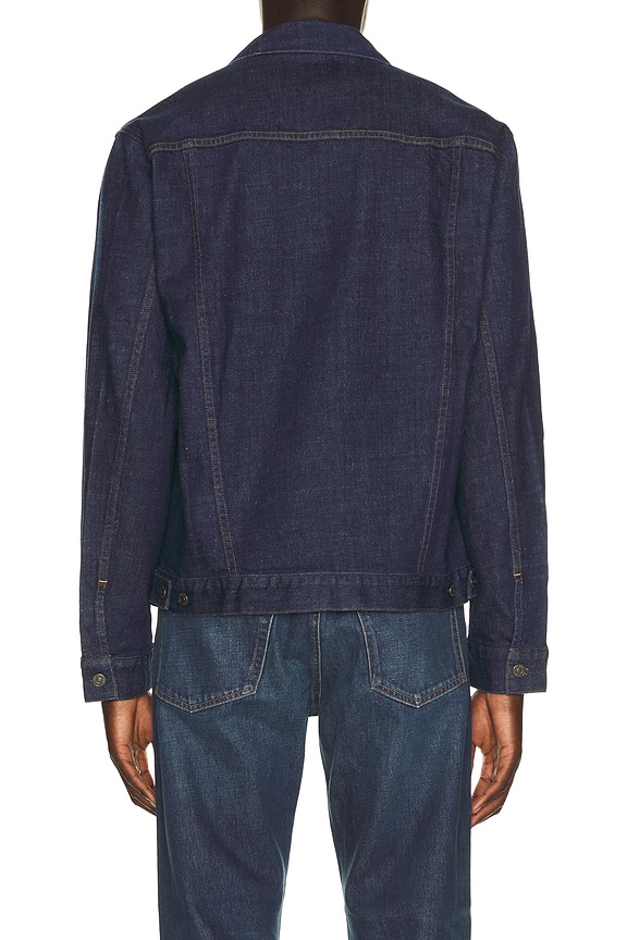 view 2 of 4 Box Denim Jacket in Crosshatch