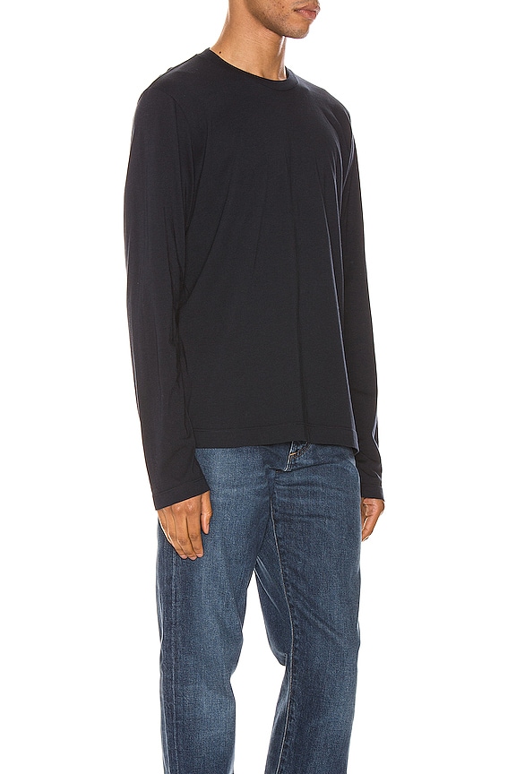view 2 of 4 Workday Long Sleeve Tee in Navy