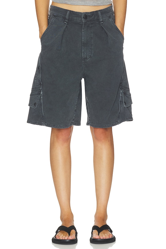view 1 of 6 Flight Shorts in Washed Black