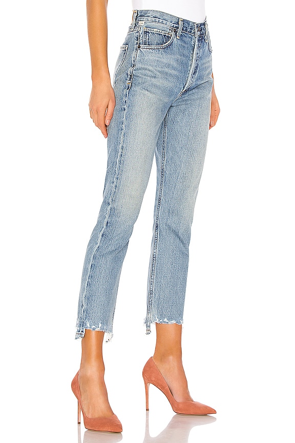 view 2 of 4 JEAN PIERNA RECTA CHARLOTTE CROP in Worthwhile