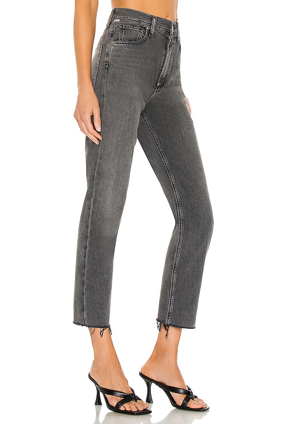 view 2 of 4 Daphne Crop High Rise Stovepipe in Free Fall