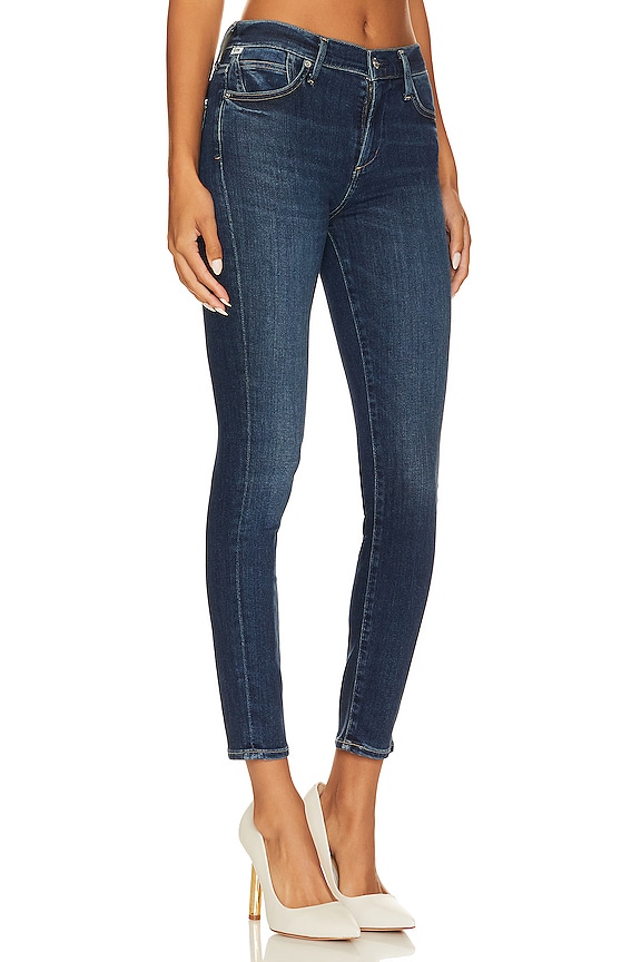 view 2 of 4 УЗКИЕ ДЖИНСЫ СРЕДНЕЙ ПОСАДКИ ДО ЩИКОЛОТКИ ROCKET in Courtland