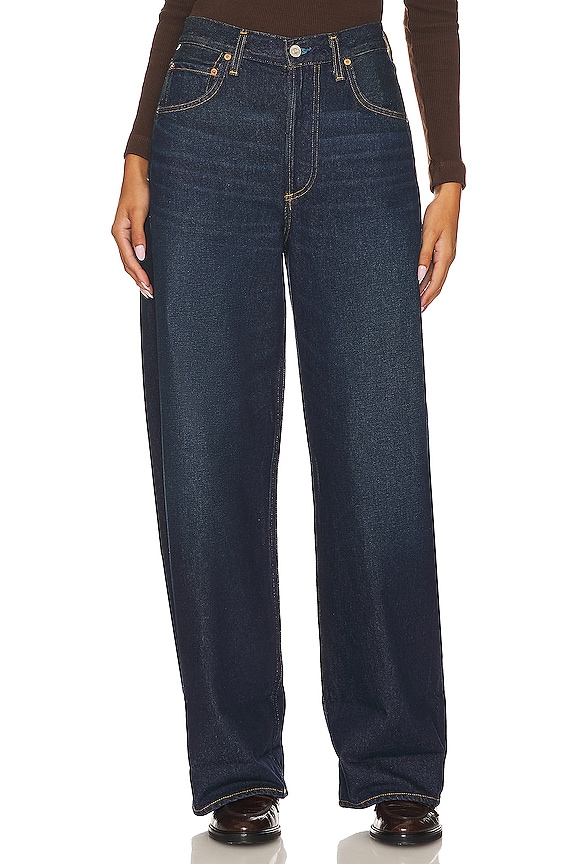view 2 of 5 Ayla Baggy Cuffed Crop in Bravo