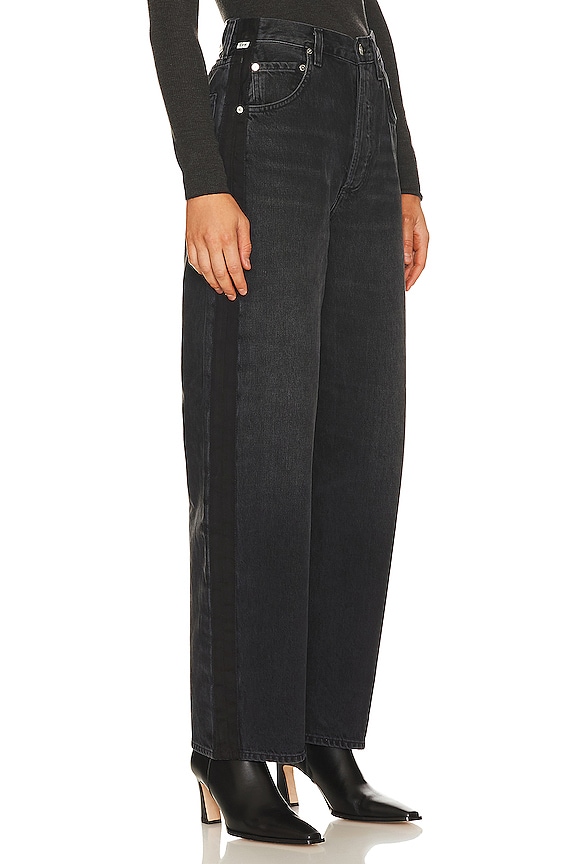 view 2 of 4 Ayla Baggy Crop in Tuxedo Voila