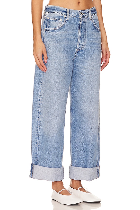 view 2 of 4 Ayla Baggy Cuffed Crop in Gemini