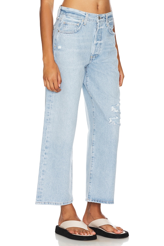 view 2 of 4 Pina Low Rise Baggy Crop Jeans in Cascade