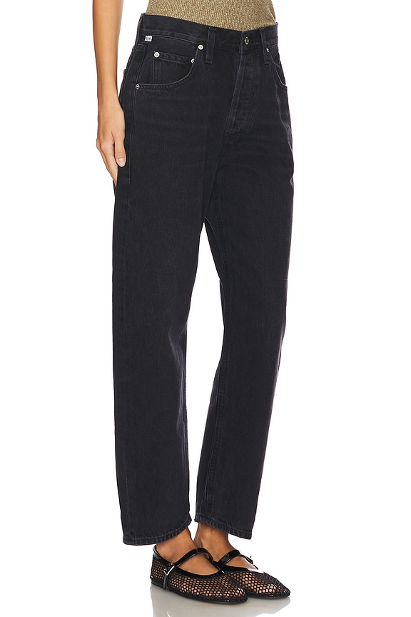 view 2 of 6 Dahlia Bow Leg Jeans in Stonington