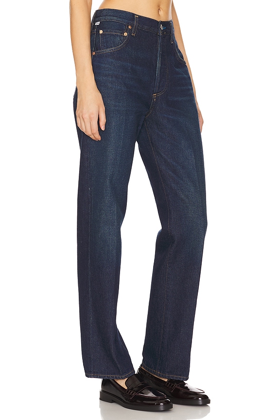 view 2 of 6 Baretta Relaxed Straight Jeans in Piovere