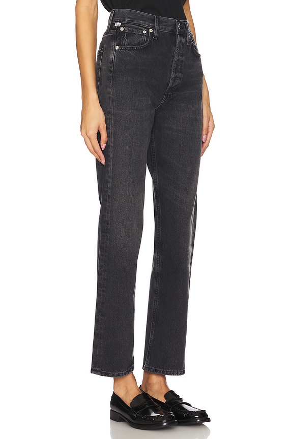 view 2 of 6 Blaine High Rise Straight Jeans in Vintage Black