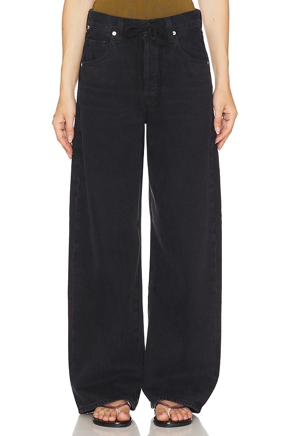 Brynn Drawstring Trouser Jeans - Thumbnail 1