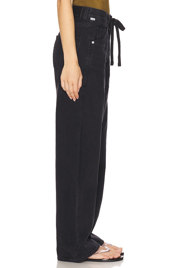 Brynn Drawstring Trouser Jeans - Thumbnail 3
