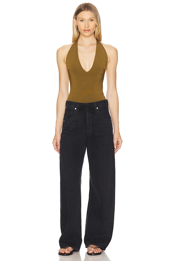 Brynn Drawstring Trouser Jeans - Thumbnail 5