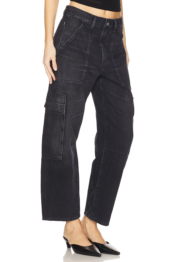 view 2 of 6 Marcelle Cargo Jeans in Trinity