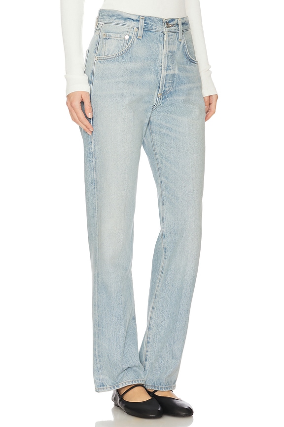 view 2 of 6 Baretta Relaxed Straight Jeans in Hacienda