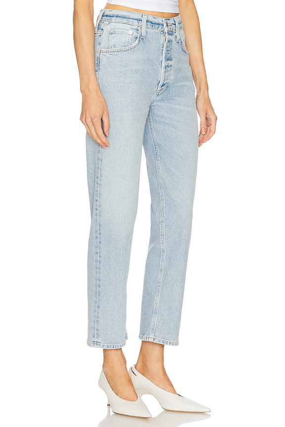 view 2 of 6 Delfina Straight Jeans in Saloon