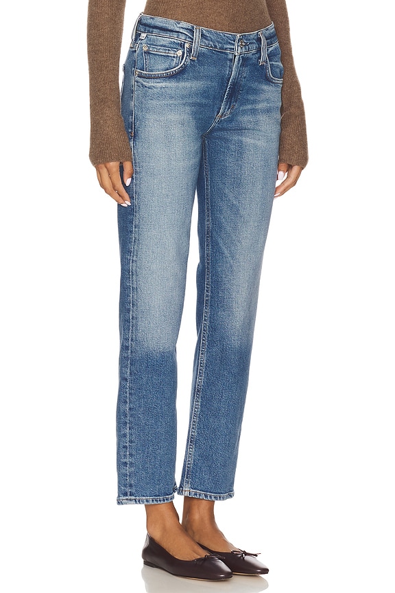 view 2 of 6 Anissa Low Rise Straight Jeans in Alma
